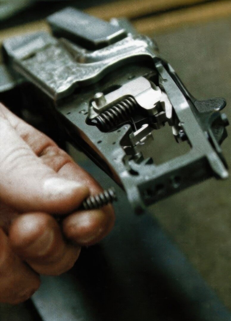 gatillo montaje nuevo muelle